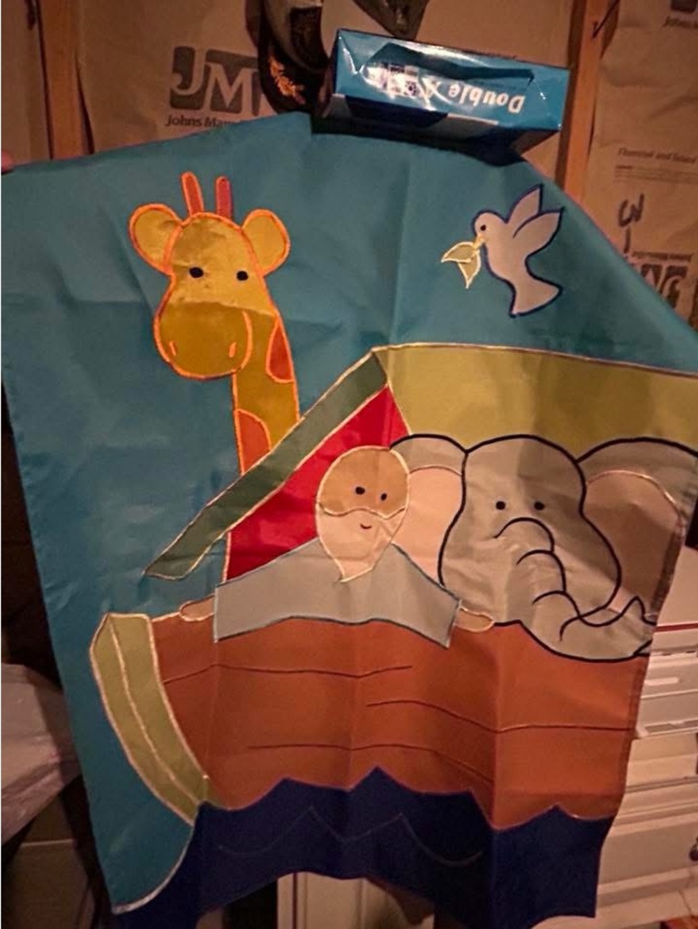 Large Noah’s Arc outdoor garden flag